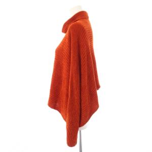 ISSEY MIYAKE 132 5. ニット セーター 長袖 タートルネック 2 オレンジ IL53KN741 /AN22