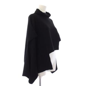 ISSEY MIYAKE 132 5. 23SS ニット カットソー 変形 2 ブラック IL33KN731