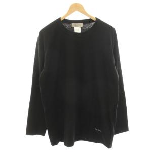 2 PACK T-shirts Tシャツ カットソー ロゴ 長袖 2 黒 ブラック FL-T51-053A