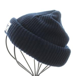 DESCENDANT NABLA WATCH CAP ニット帽 ニットキャップ F 紺 ネイビー /KU