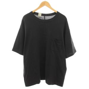 クルーネックTシャツ CREW NECK T-SHIRT カットソー 半袖 オーバーサイズ 50 紺 ネイビー