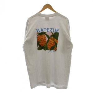 Tシャツ 2XL 白 ホワイト 半袖 パイナップル柄 wapezue graph ロゴプリント /LP