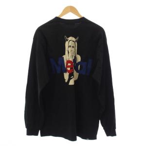 タグ付き METAL HYSTERIC Tシャツ カットソー 長袖 プリント XL 黒 ブラック 02243CL08