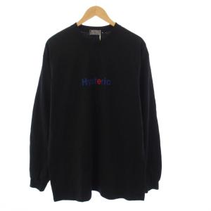 HYSTERIC GLAMOUR タグ付き METAL HYSTERIC Tシャツ カットソー 長袖 プリント XL 黒 ブラック 02243CL08