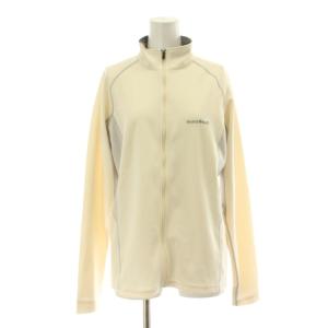 ウイックロン ZEOサーマル ジャケット 上着 XL 生成 オフホワイト グレー 長袖 スタンドカラー