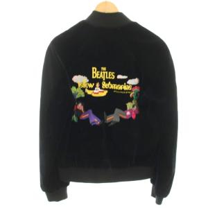 STELLA McCARTNEY ×The Beatles イエローサブマリンベルベット ボンバージャケット 36