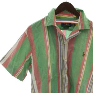 POLO RALPH LAUREN シャツ カットソー M マルチカラー 半袖 ストライプ /GG