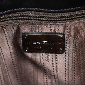 Salvatore Ferragamo ガンチーニ ハンドバッグ 2way レザー ブラウン