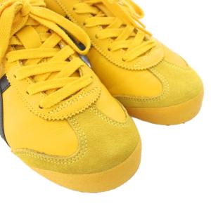 Onitsuka Tiger MEXICO66 スニーカー シューズ US6 黄色 イエロー 黒 ブラック 1183C102 /TK