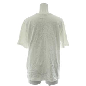 23区 Tシャツ 38 白 半袖 プリント ラウンドネック /JP