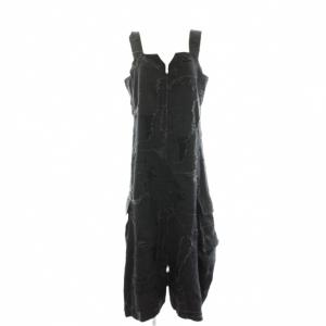 ヨウジヤマモト WOOL GLEN CHECK FLAP POCKET DRESS ワンピース