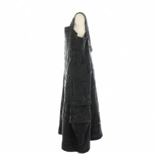 Y's ヨウジヤマモト WOOL GLEN CHECK FLAP POCKET DRESS ワンピース