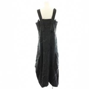 Y's ヨウジヤマモト WOOL GLEN CHECK FLAP POCKET DRESS ワンピース