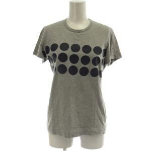 Tシャツ カットソー グレー 半袖 ドット柄 TC-TO40 /GG