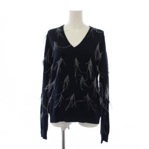 25AW Cashmere Knit with Feathers