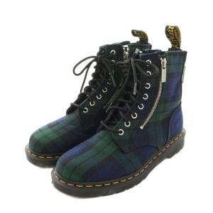 Dr.Martens ドクターマーチン-1460 ZIP TARTAN LACE UP BOOTS ジップ