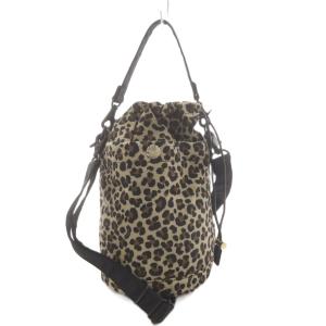 × ポーター PORTER 吉田カバン ショルダーバッグ ハンドバッグ 2way ヒョウ柄 レオパード