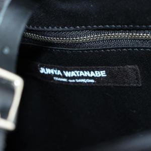 JUNYA WATANABE ショルダーバッグ トートバッグ キャンバス 黒 ブラック JC-K 203 /AN6