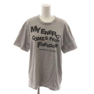 Tシャツ カットソー S グレー プリント 半袖 OZ-T208 AD2019 /RR