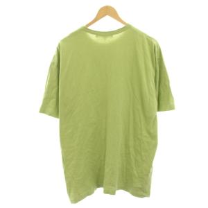 COMME des GARCONS SHIRT Tシャツ カットソー 半袖 オーバーサイズ ロゴプリント M 黄緑 イエローグリーン FM-T026 /HN