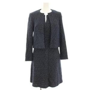 セットアップ PURPOSEFUL TWILL MIYANI MELANIS J ノーカラージャケット