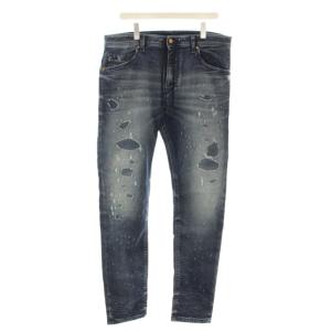 THOMMER CB-NE デニムパンツ ジョグデニム ダメージ加工 ジーンズ 36 青 ブルー /G
