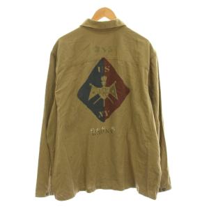 RRL ラルフローレン Dobby Graphic Overshir XXL