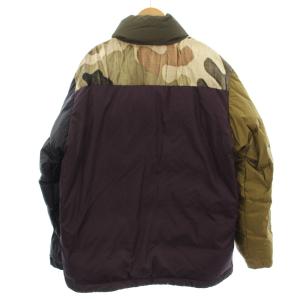 WOOLRICH グリフィン ダウンジャケット 迷彩 L カーキ ネイビー WOCPS2935