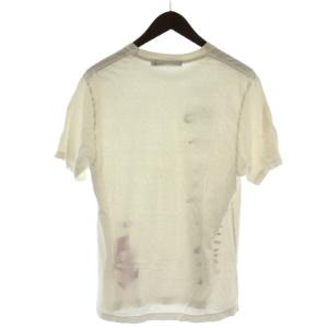 UNDERCOVERISM Tシャツ カットソー M 白 半袖 クルーネック プリント /GG