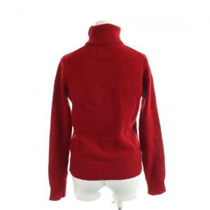 RALPH LAUREN ニット セーター カシミヤ M 赤 レッド タートルネック 長袖 /AP