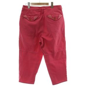 COMME des GARCONS HOMME PLUS パンツ スラックス S ピンク 長ズボン クロップド丈 PO-P026 /GG