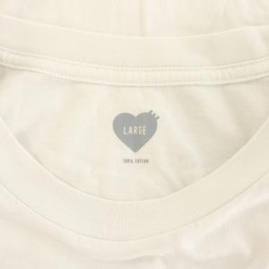 HUMAN MADE 3パックTシャツ 3-PACK T-SHIRT カットソー クルーネック 半袖 ロゴプリント L ライトグレー