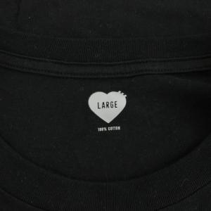 HUMAN MADE 3パックTシャツ 3-PACK T-SHIRT カットソー クルーネック 半袖 ロゴプリント L 黒 ブラック