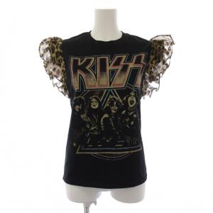 KISS Miller Boyfriend Tank with Ruffle Sleeves Tシャツ