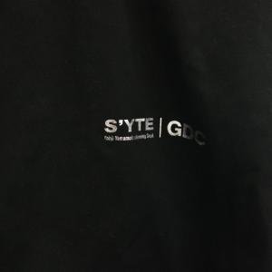 S’YTE ×GDC WEPON CLOTH LOGO-PRINTED HAKAMA BALLOON PANTS