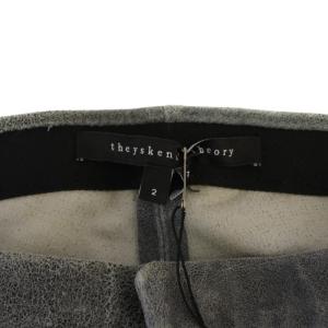 Theory THEYSKENS スキニーパンツ ジップフライ 2 グレー 06-3306909 /BM