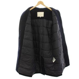 MACKINTOSH ダウンコート ステンカラーコート ロング 38 紺 ネイビー GD-007-2F /HN