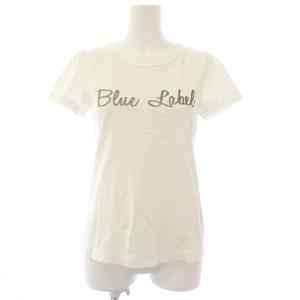Tシャツ 38 白 ロゴプリント ラウンドネック 半袖 /JP