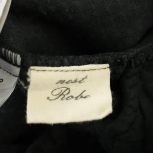 nest Robe コーデュロイ イージーパンツ 太畝 ワイド パンツ F チャコールグレー 01183-2008 /G