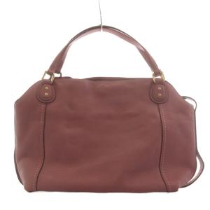 COACH イーディー ハンドバッグ トートバッグ ショルダーバッグ 2way レザー ピンク 57124 /AN11