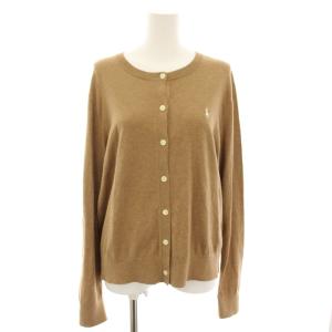 コットンクルーネックカーディガン Cotton Crewneck Cardigan ニットカーディガン