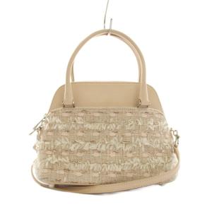 Bag Macaron Sucre ショルダーバッグ 2WAY ツイード 40994