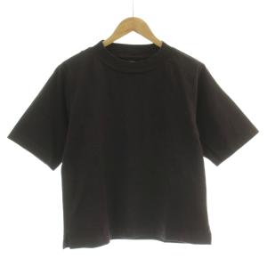 21SS Tシャツ 2 茶色 ブラウン 無地 クルーネック 半袖 /DU
