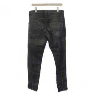 DIESEL KROOLEY CB-NE デニムパンツ ジーンズ ジップフライ USED加工 W30 グレー /BM