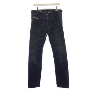 BRADDOM デニムパンツ ジーンズ ボタンフライ USED加工 W31L32 インディゴ /BM