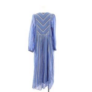 NE QUITTEZ PAS! COTTON VOILE STRIPE DRESS ワンピース