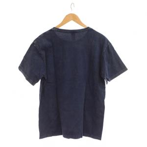 GOOD ON GOODON Tシャツ L 青 半袖 胸ポケット付き ラウンドネック /JP