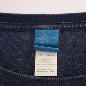GOOD ON GOODON Tシャツ L 青 半袖 胸ポケット付き ラウンドネック /JP
