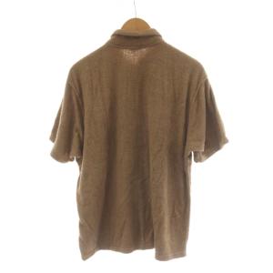 GOOD ON GOODON ブルパイルショートスリーブオープンシャツ 半袖 L ベージュ /RR