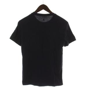 POLO RALPH LAUREN CUSTOM FIT Tシャツ XS 165/88A 紺 半袖 ワンポイント /GG